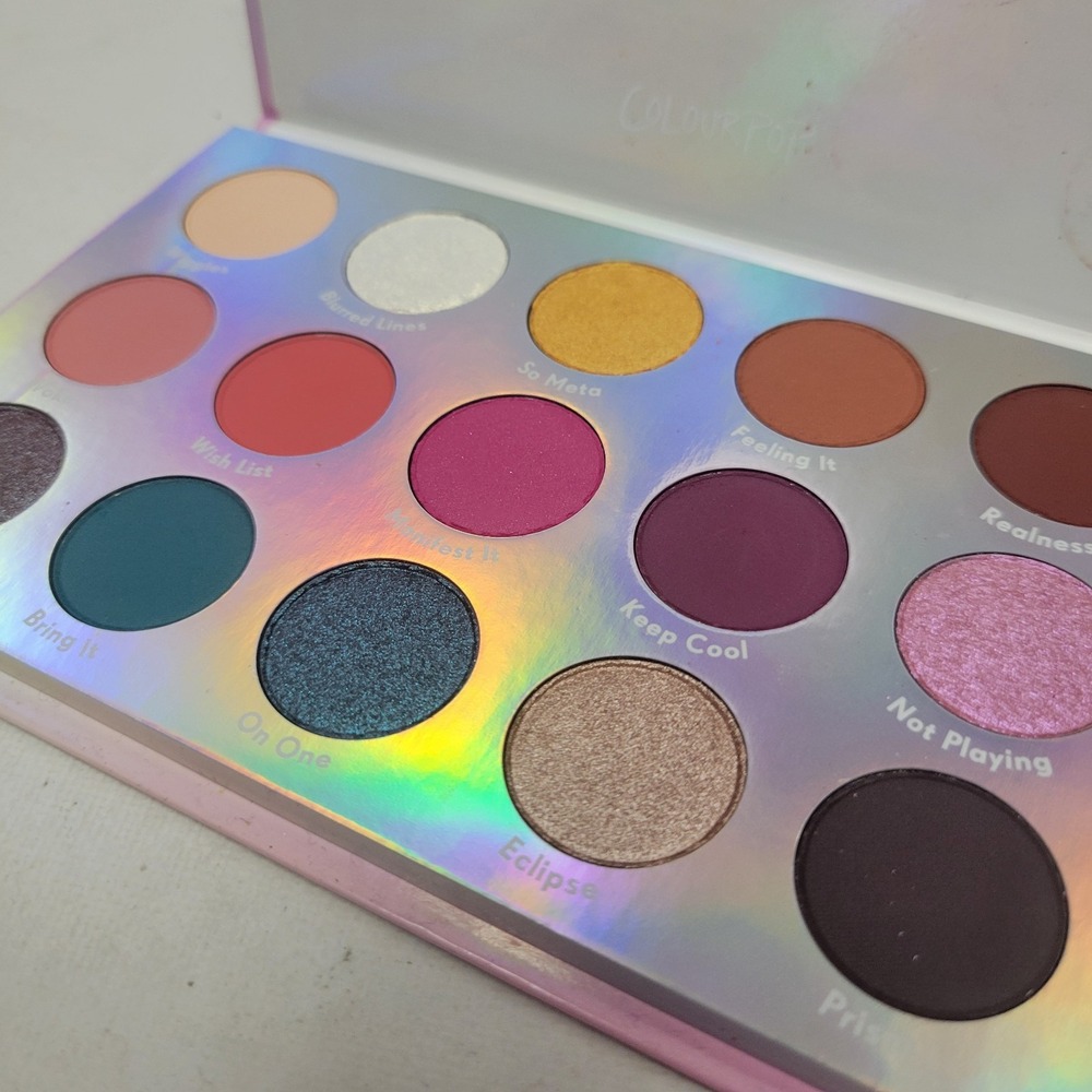 NEW No Box Colourpop Chasing Rainbows Pressed Powder Eyeshadow Palette